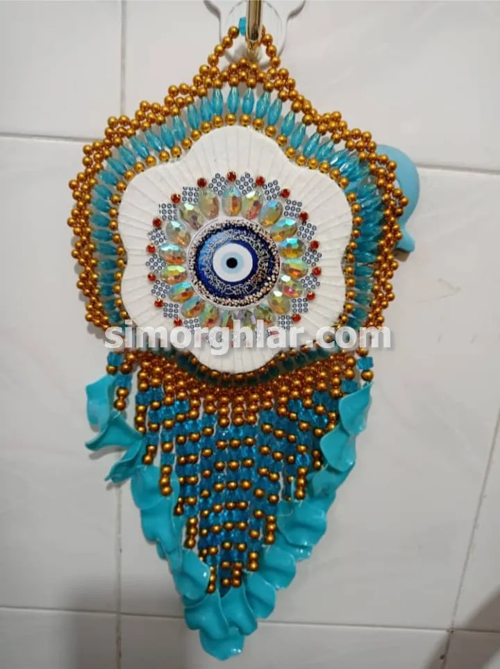 188156_1_result آویز نمک تزیین شده با پولک و مهره های رنگی در طرح های مختلف