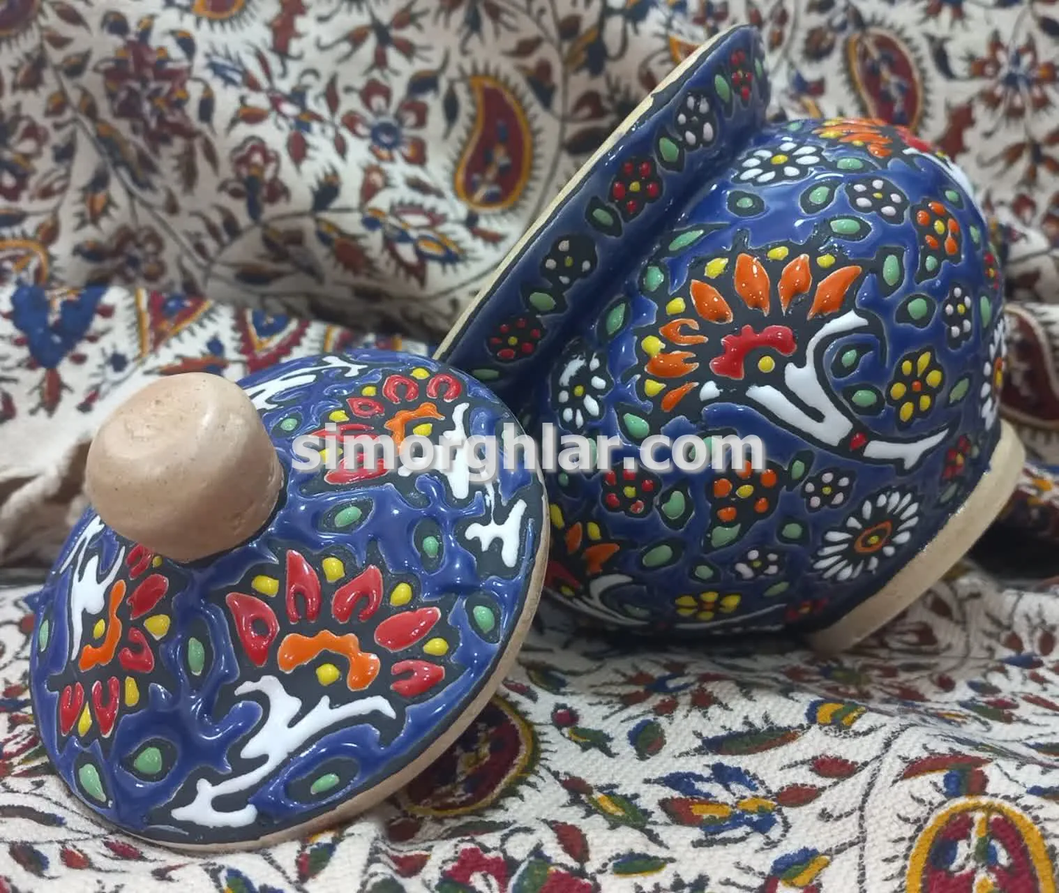 فروش قنداق مدل دیگچه ای مینا کاری فروش قنداق مدل دیگچه ای مینا کاری