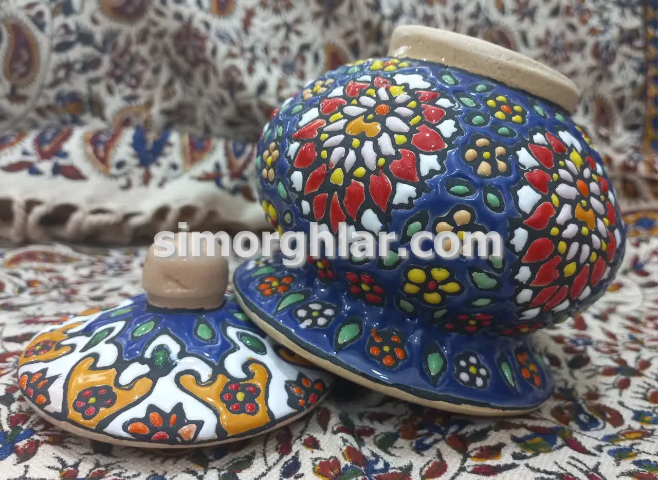 فروش قنداق مدل دیگچه ای مینا کاری فروش قنداق مدل دیگچه ای مینا کاری