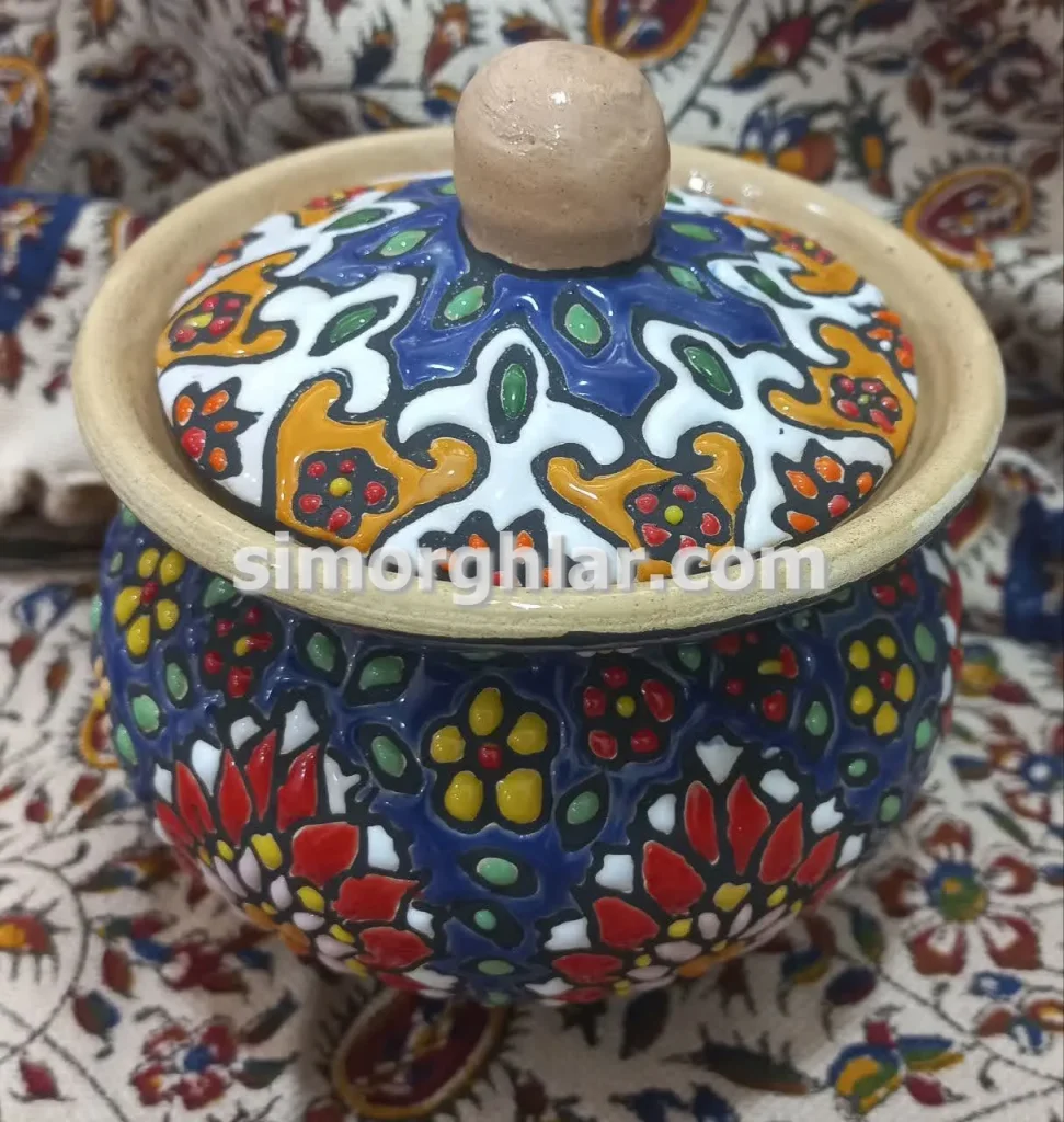 فروش قنداق مدل دیگچه ای مینا کاری