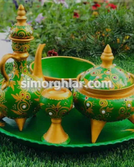 ویژه ست حنابندان از جنس سفال (2) فروش ویژه ست حنابندان از جنس سفال