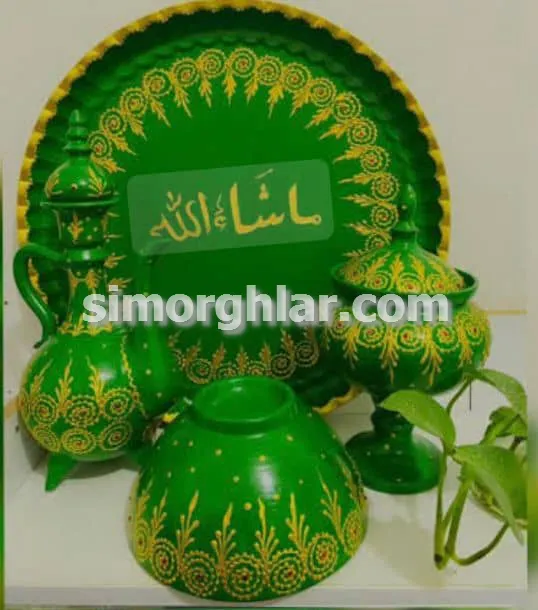 ویژه ست حنابندان از جنس سفال (3) فروش ویژه ست حنابندان از جنس سفال