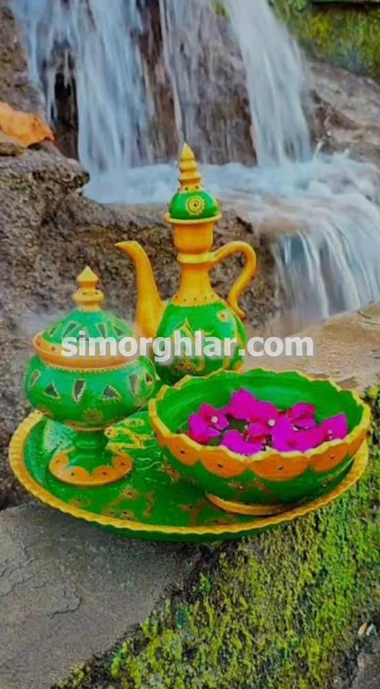 ویژه ست حنابندان از جنس سفال (5) فروش ویژه ست حنابندان از جنس سفال