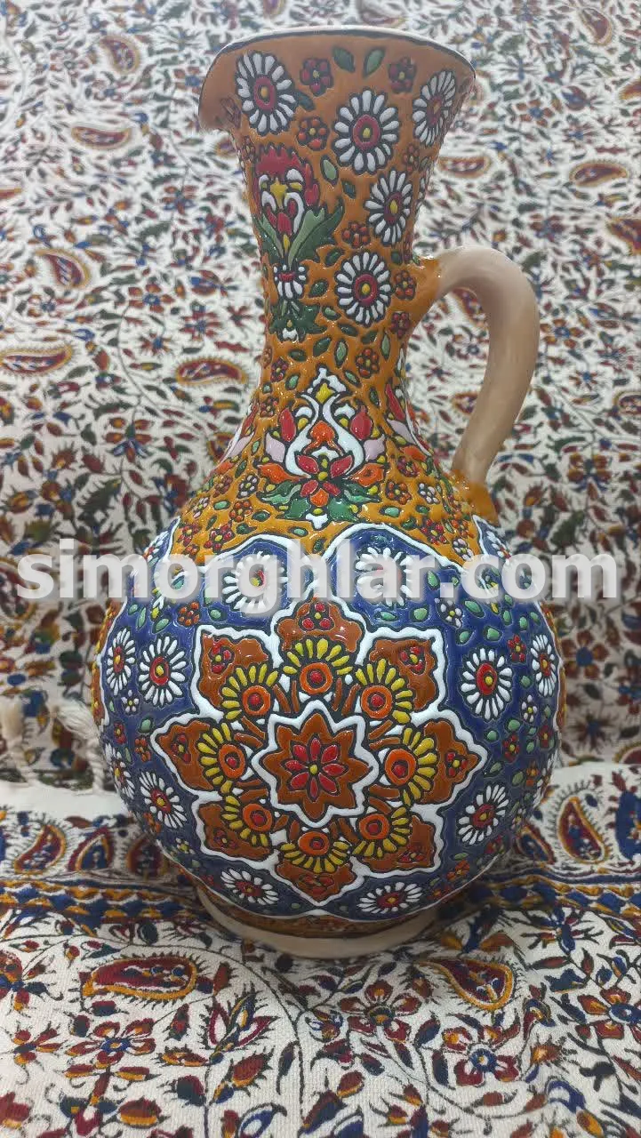 پارچ آبخری میناکاری (1) فروش پارچ آبخری میناکاری